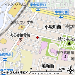 石川県金沢市小坂町西8-63周辺の地図