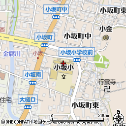 金沢市立小坂小学校周辺の地図