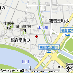 石川県金沢市観音堂町ヲ145周辺の地図
