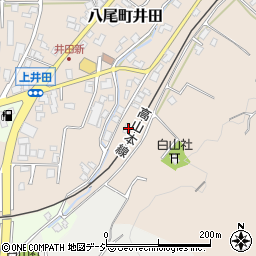 富山県富山市八尾町井田11786周辺の地図