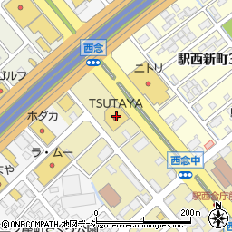 文苑堂ツタヤ金沢店周辺の地図