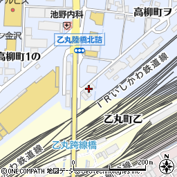 日本貨物鉄道金沢貨物ターミナル駅周辺の地図