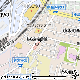 石川県金沢市小坂町西8-39周辺の地図