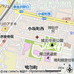 石川県金沢市小坂町西8-168周辺の地図