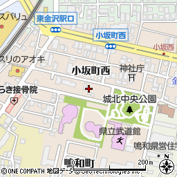 石川県金沢市小坂町西8-167周辺の地図
