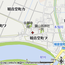 石川県金沢市観音堂町ヲ82周辺の地図