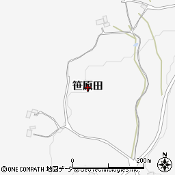 栃木県鹿沼市笹原田周辺の地図