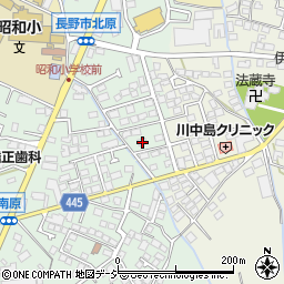 長野県長野市川中島町原1357周辺の地図