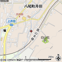 富山県富山市八尾町井田11832周辺の地図
