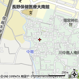 長野県長野市川中島町原221周辺の地図