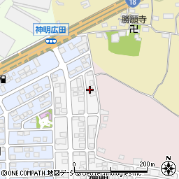 岡沢ハイツＮ棟周辺の地図