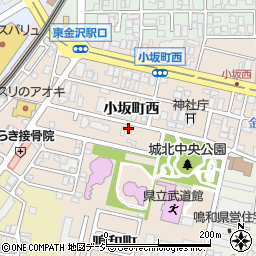 石川県金沢市小坂町西8-164周辺の地図