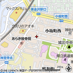 石川県金沢市小坂町西8-31周辺の地図