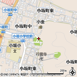 石川県金沢市小坂町ツ周辺の地図