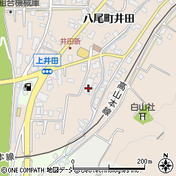 富山県富山市八尾町井田4678周辺の地図