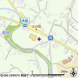 栃木県宇都宮市大谷町1100周辺の地図