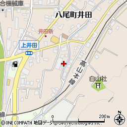 富山県富山市八尾町井田4682周辺の地図