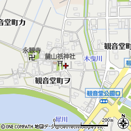 石川県金沢市観音堂町ヲ38周辺の地図
