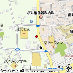 栃木県宇都宮市細谷町389周辺の地図