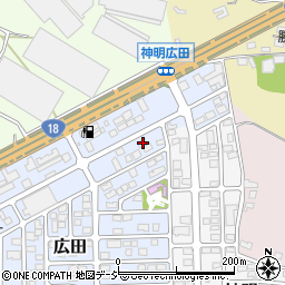 長野県長野市広田65周辺の地図