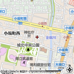 石川県金沢市小坂町西48周辺の地図