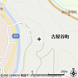 石川県金沢市古屋谷町ヘ121周辺の地図