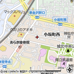 石川県金沢市小坂町西16-24周辺の地図