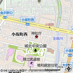 石川県金沢市小坂町西44周辺の地図