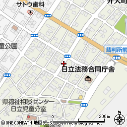茨城県日立市弁天町周辺の地図