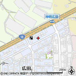 長野県長野市広田31周辺の地図