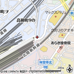 石川県金沢市高柳町１３の1-34周辺の地図