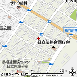 茨城県日立市弁天町周辺の地図