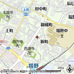 富山県南砺市福野新町1392周辺の地図