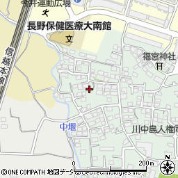 長野県長野市川中島町原241周辺の地図