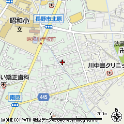 長野県長野市川中島町原1359-3周辺の地図