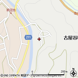 石川県金沢市古屋谷町ヘ67-1周辺の地図