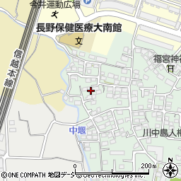 長野県長野市川中島町原240周辺の地図