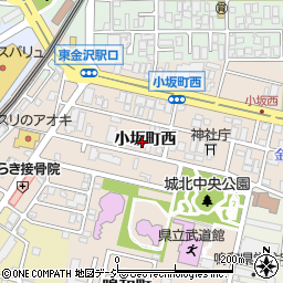 石川県金沢市小坂町西32周辺の地図