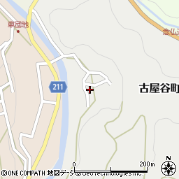 石川県金沢市古屋谷町ヘ68-1周辺の地図