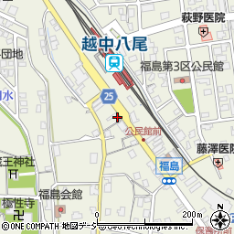 八尾駅前郵便局周辺の地図