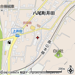 富山県富山市八尾町井田4632周辺の地図