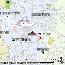 栃木県宇都宮市宝木町2丁目1019周辺の地図