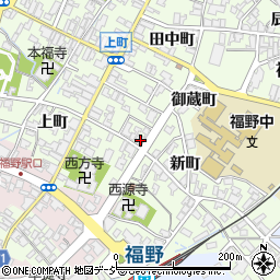 富山県南砺市福野新町1367周辺の地図
