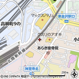 石川県金沢市小坂町イ周辺の地図