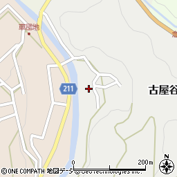 石川県金沢市古屋谷町ヘ66-1周辺の地図