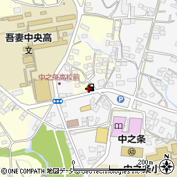 ＥＮＥＯＳ中之条伊勢町ＳＳ周辺の地図
