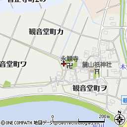 石川県金沢市観音堂町ヲ109周辺の地図