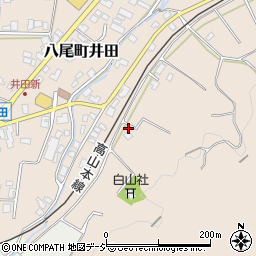 富山県富山市八尾町井田1350周辺の地図