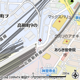 石川県金沢市高柳町１３の1-32周辺の地図