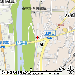 富山県富山市八尾町井田4049周辺の地図